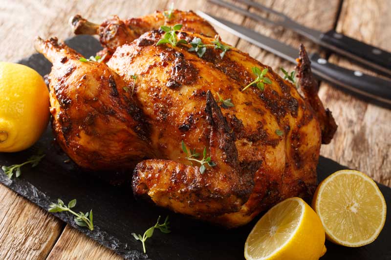 Seasoned Roasted Chicken